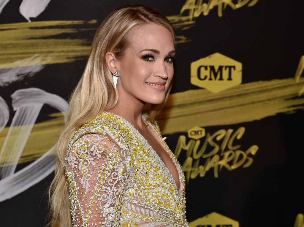 Carrie Underwood and Mike Fisher at 2018 CMT Music Awards