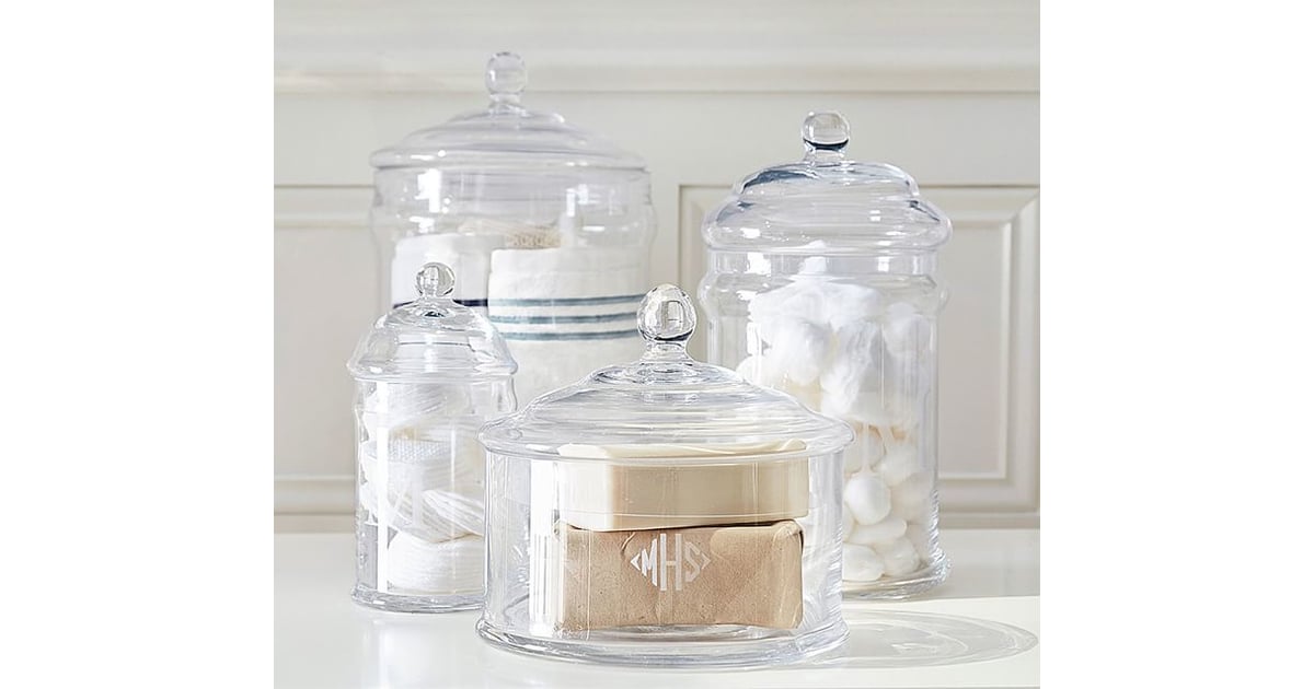 Pottery Barn PB Classic Glass Canister Unique Beauty Gifts POPSUGAR
