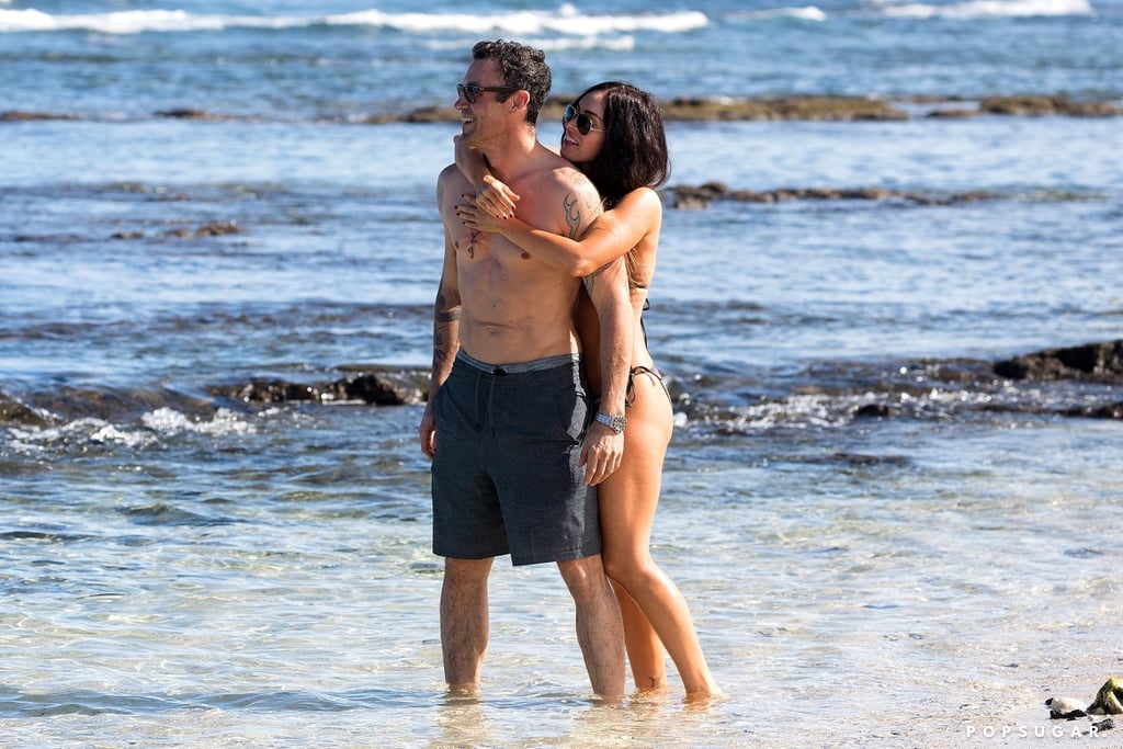 Megan Fox and Brian Austin Green Showing PDA in Hawaii