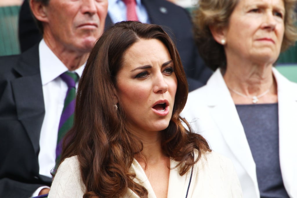 Kate Middleton's Facial Expressions Watching Sports Pictures