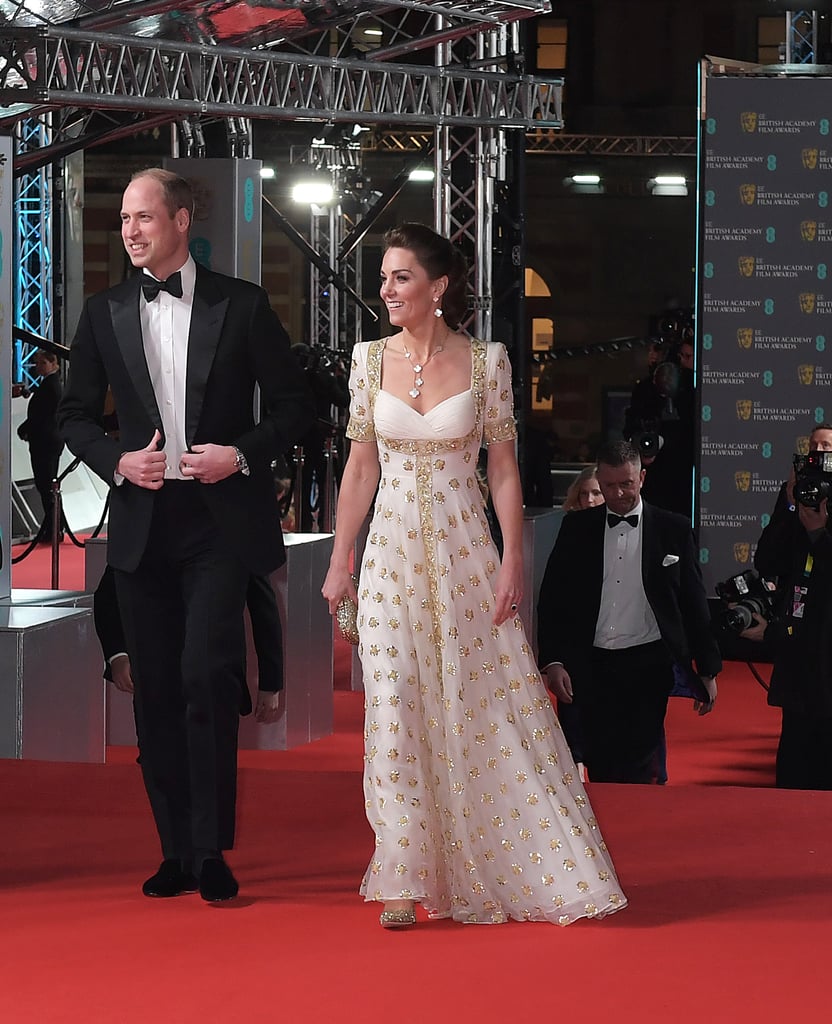 Photos of Prince William and Kate Middleton at 2020 BAFTAs