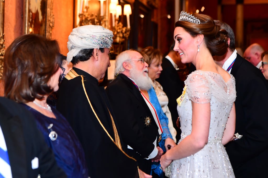 Kate Middleton and Prince William at a Holiday Party 2018