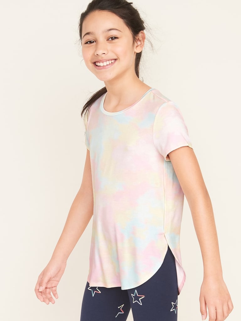 Old Navy Luxe Tulip-Hem Jersey Tee | Best Old Navy Clothes For Kids ...