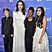 Angelina Jolie With Her Daughters on the Red Carpet 2017
