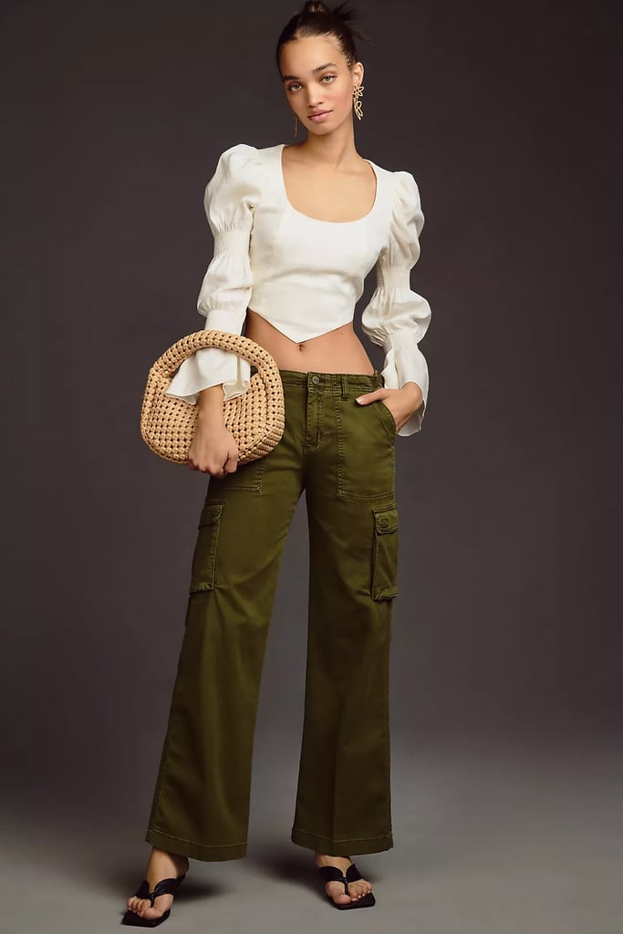 Best Tailored Cargo Pants: Anthropologie Sanctuary Reissue Cargo Pants ...