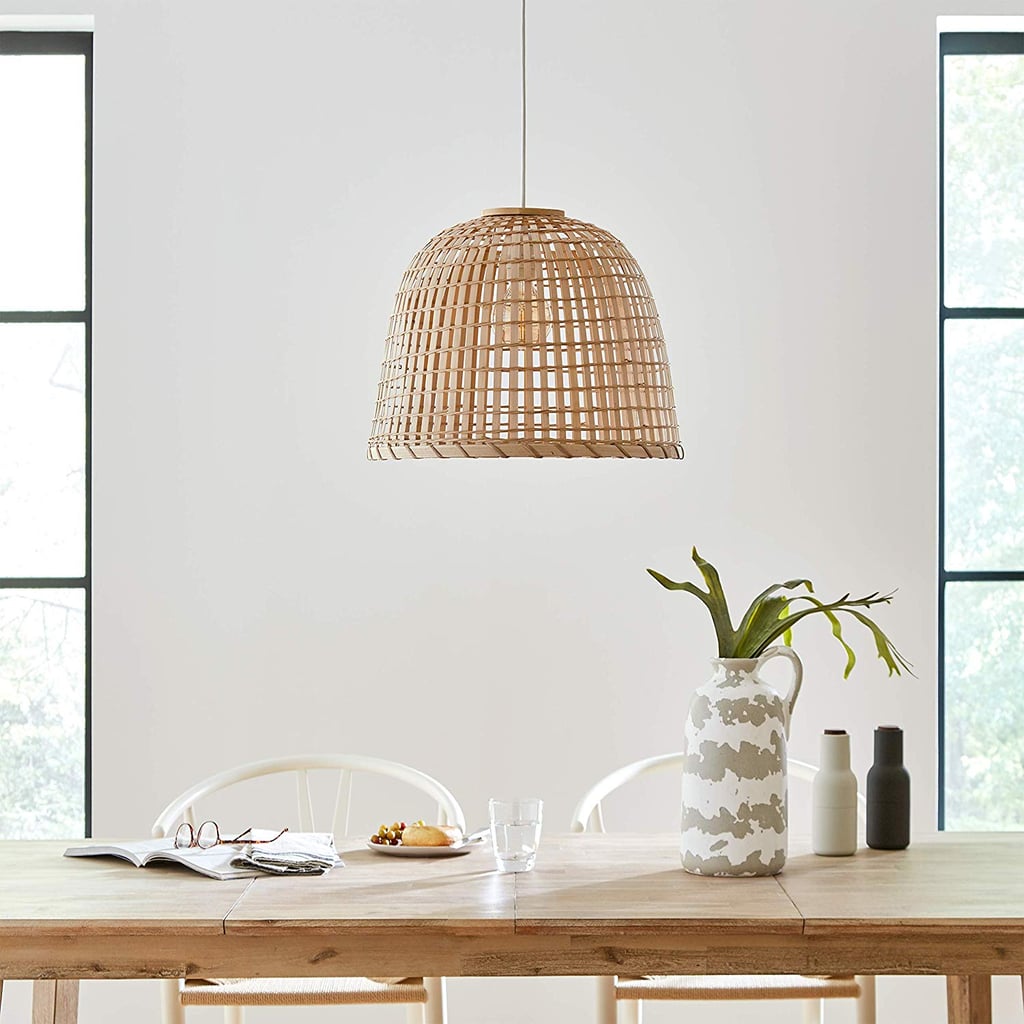 stone and beam pendant light