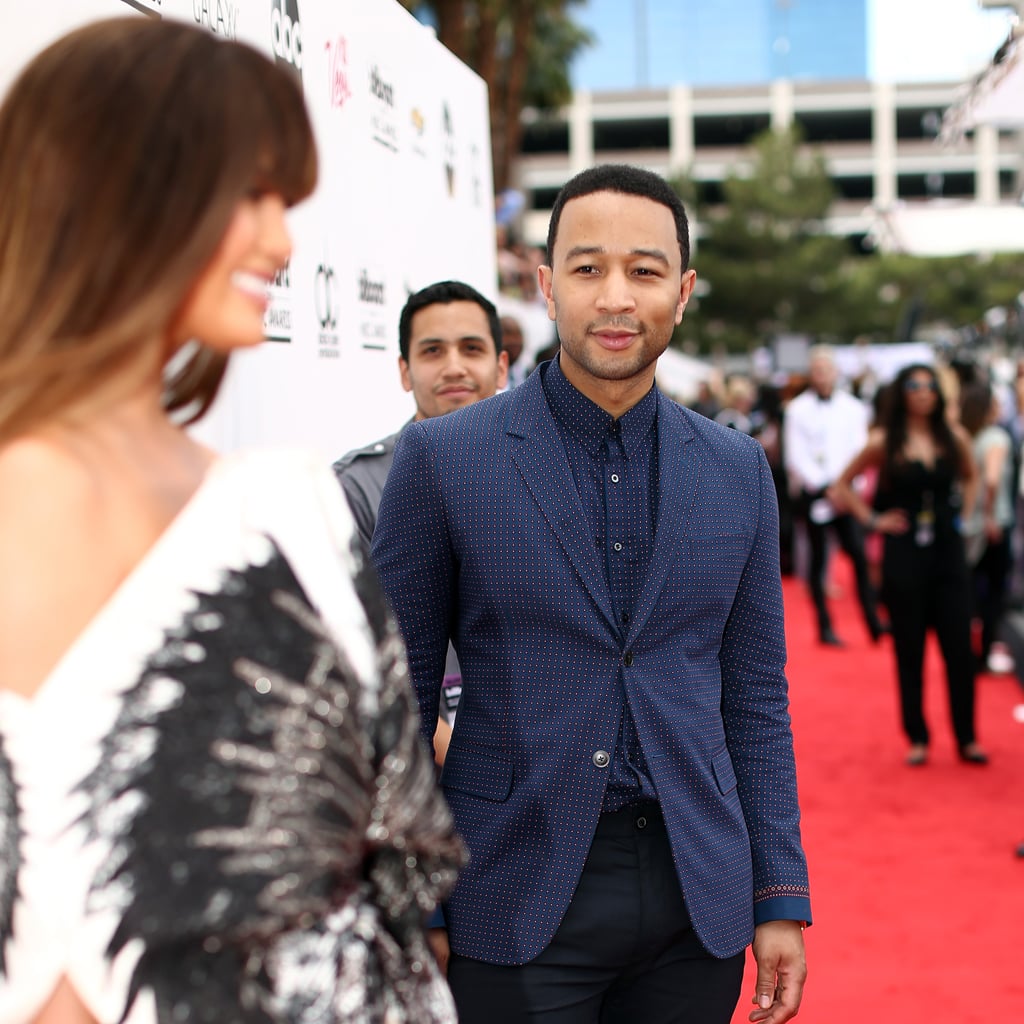 Chrissy Teigen With Straight Hair at Billboard Music Awards