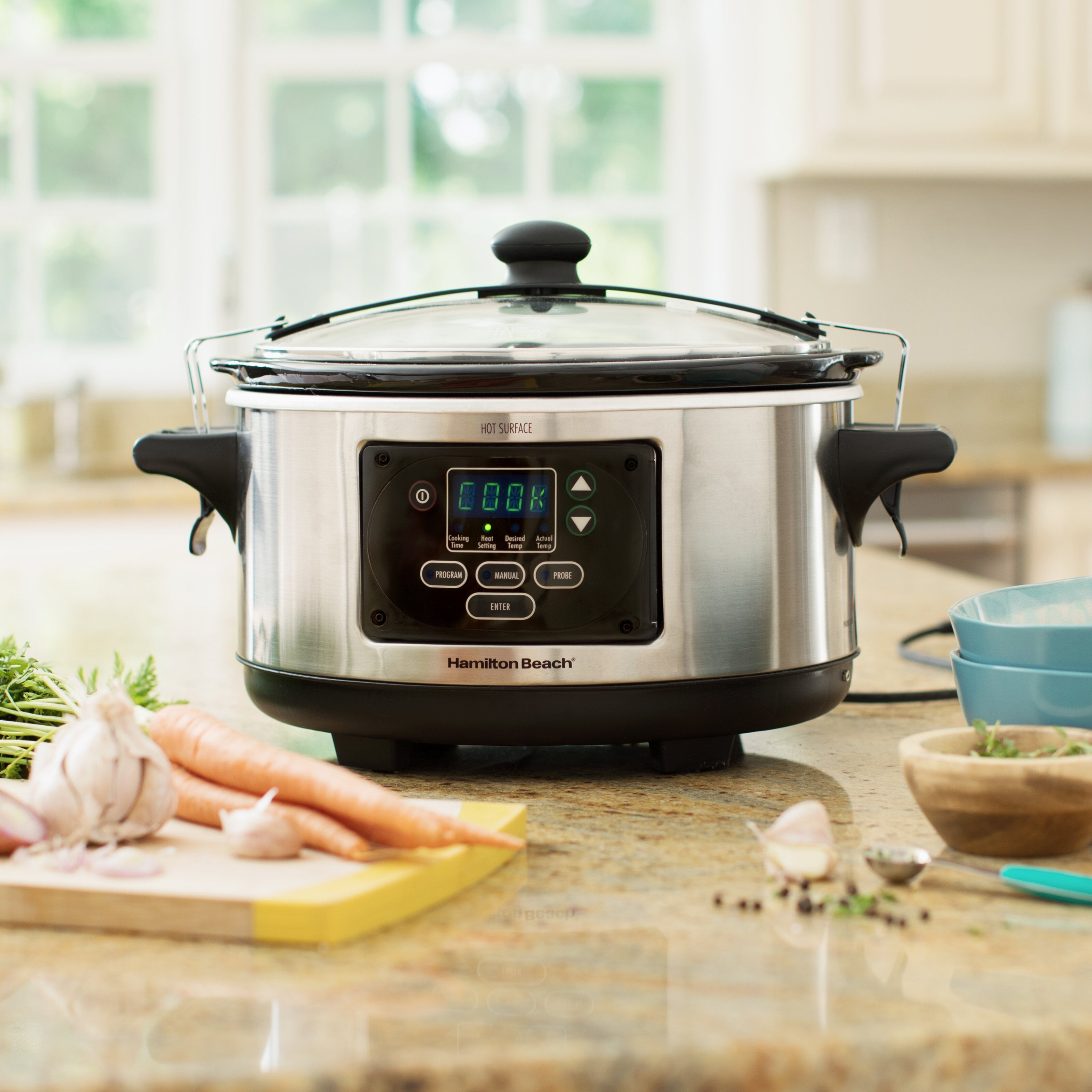 Hamilton Beach Programmable Set & Forget® Slow Cooker - Macy's