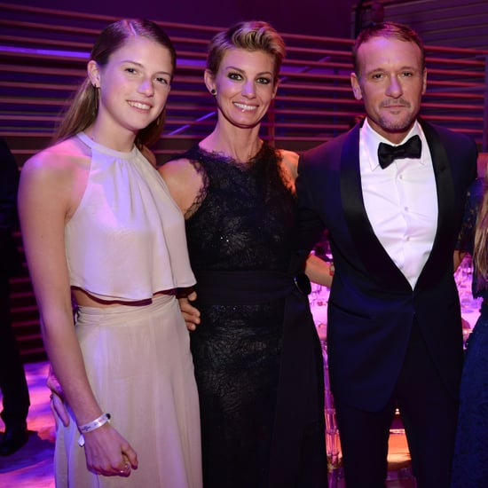 Faith Hill and Tim McGraw With Daughters at Time 100 Gala