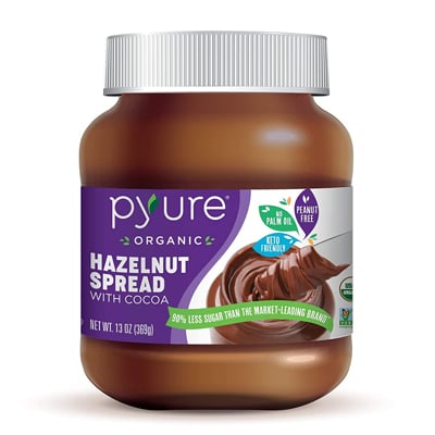 Pyure Organic Hazelnut Spread With Cocoa