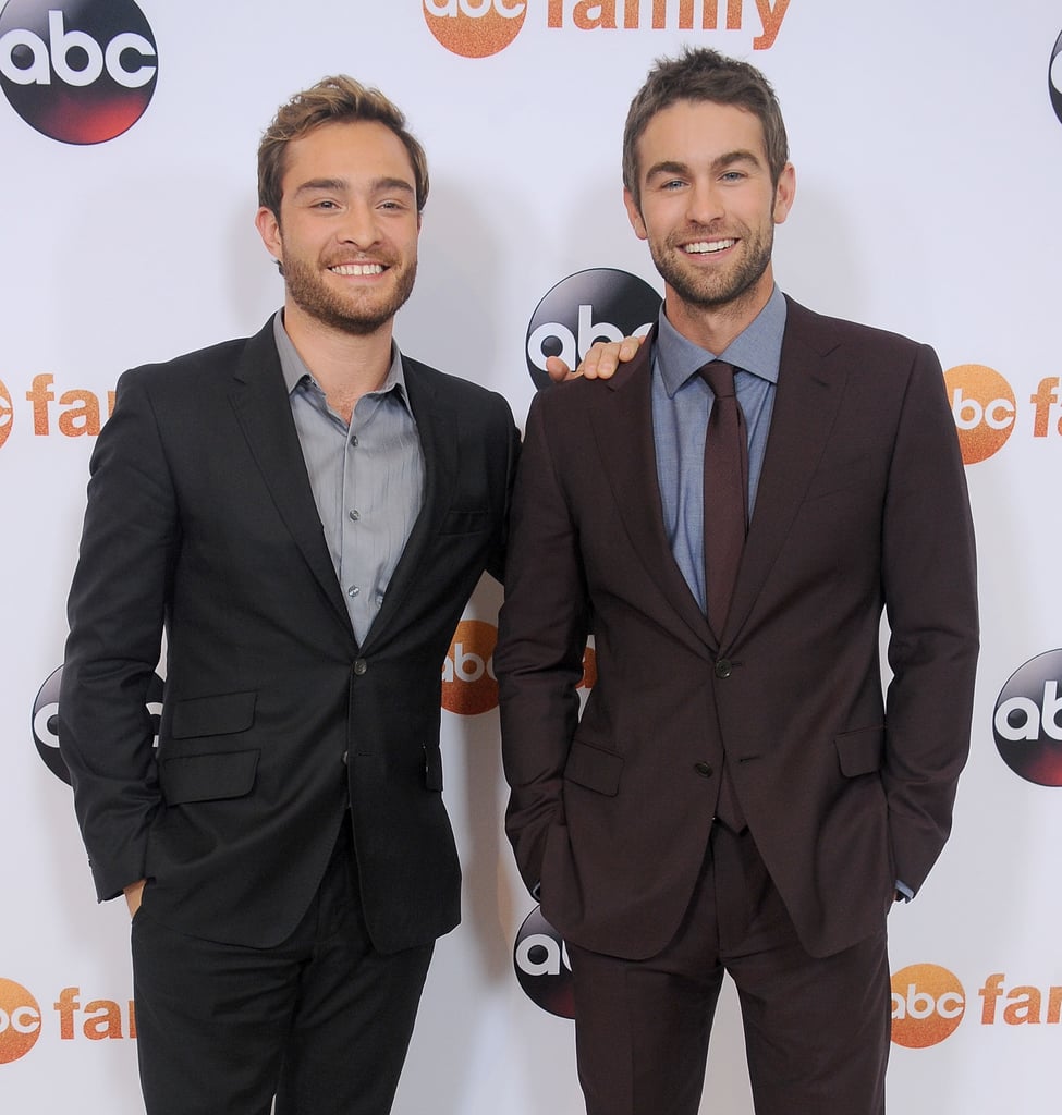 Ed Westwick, Chace Crawford Gossip Girl Reunion Red Carpet