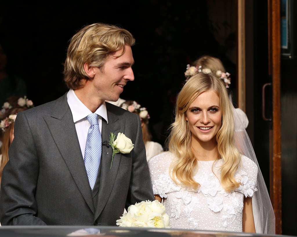 Poppy Delevingne married her longtime partner James Cook at St. Paul's Church in Knightsbridge, London, on Friday.