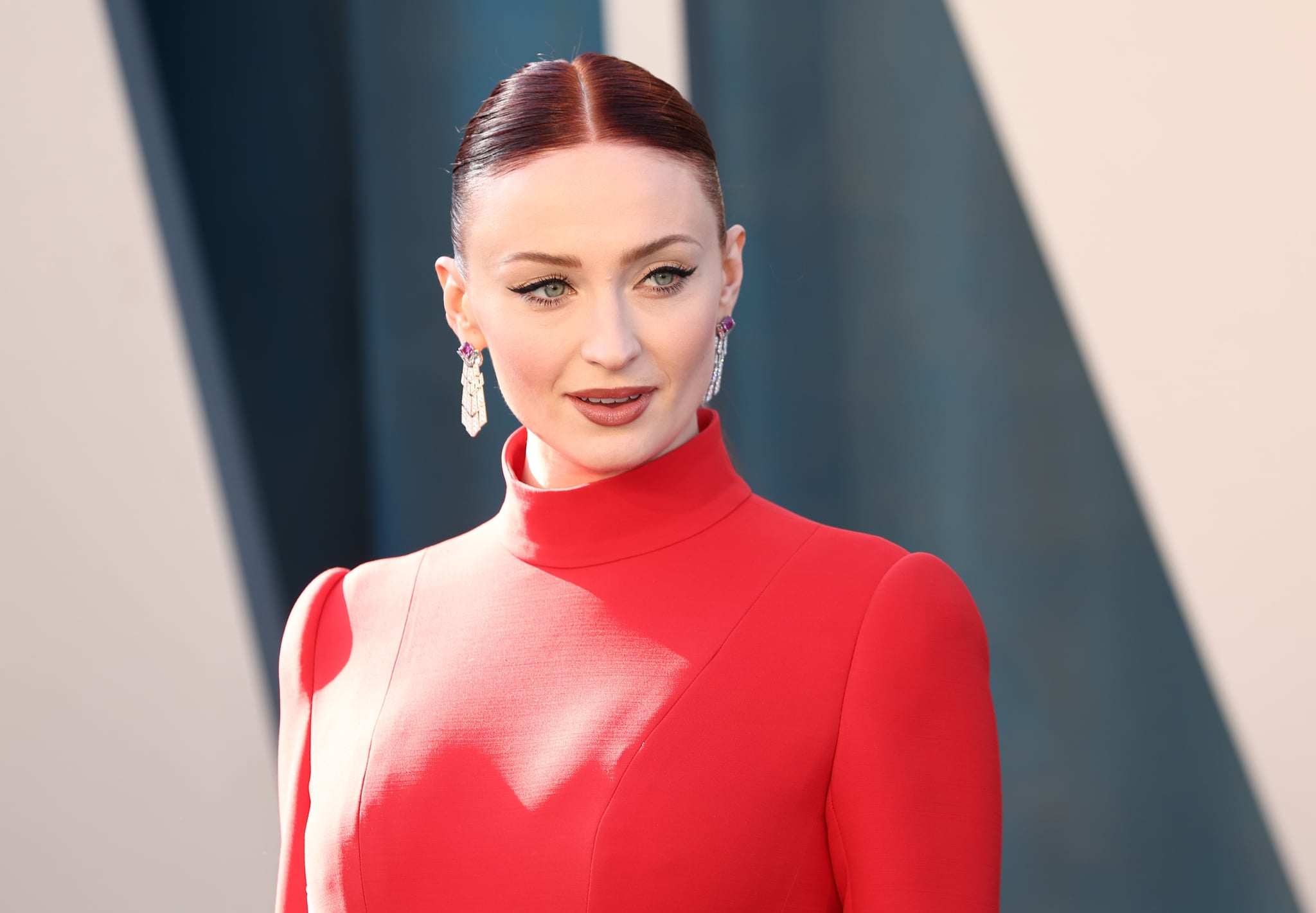 BEVERLY HILLS, CALIFORNIA - MARCH 27: Sophie Turner attends the 2022 Vanity Fair Oscar Party hosted by Radhika Jones at Wallis Annenberg Centre for the Performing Arts on March 27, 2022 in Beverly Hills, California. (Photo by Arturo Holmes/FilmMagic)