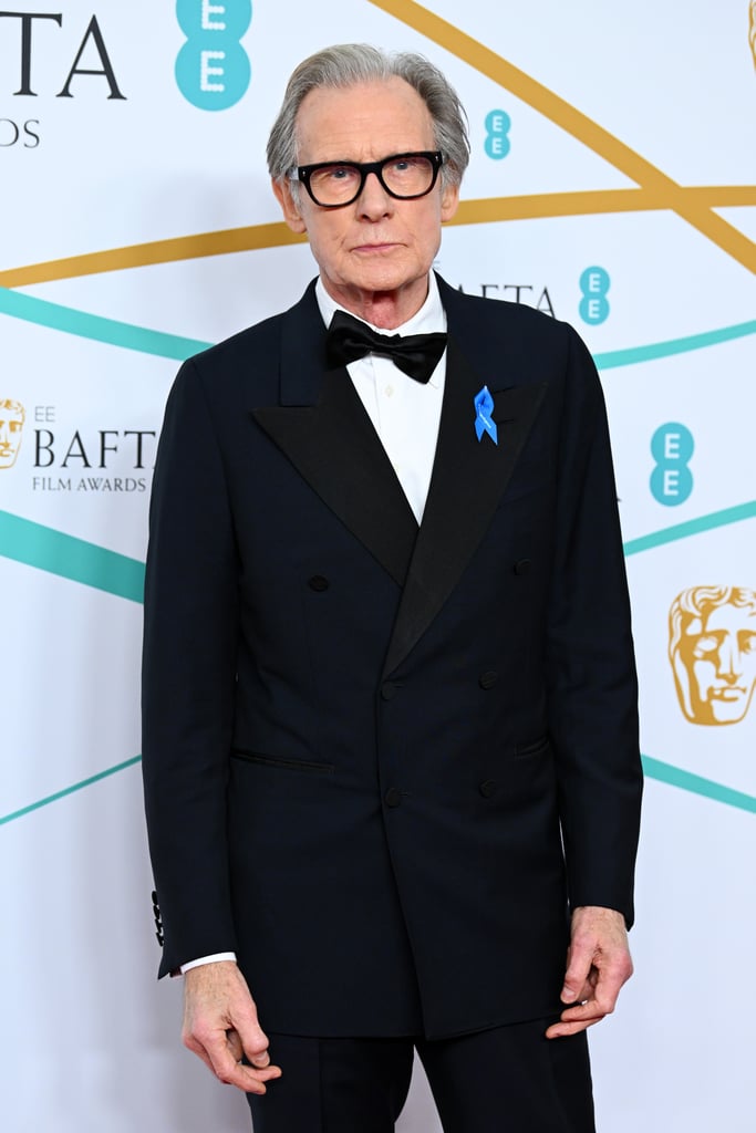 比尔·奈伊在2023年英国电影学院奖颁奖典礼上