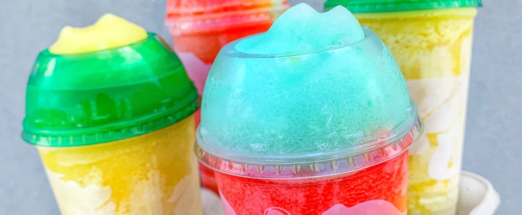 Taco Bell's Pineapple Whip Freeze and Tie-Dye Freeze Drinks