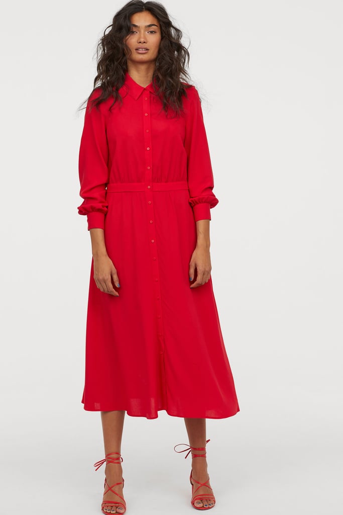 collared dresses h&m