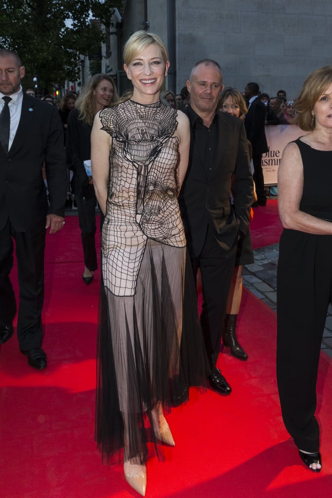 Cate Blanchett in Christopher Kane at the 2013 Blue Jasmine Paris Premiere