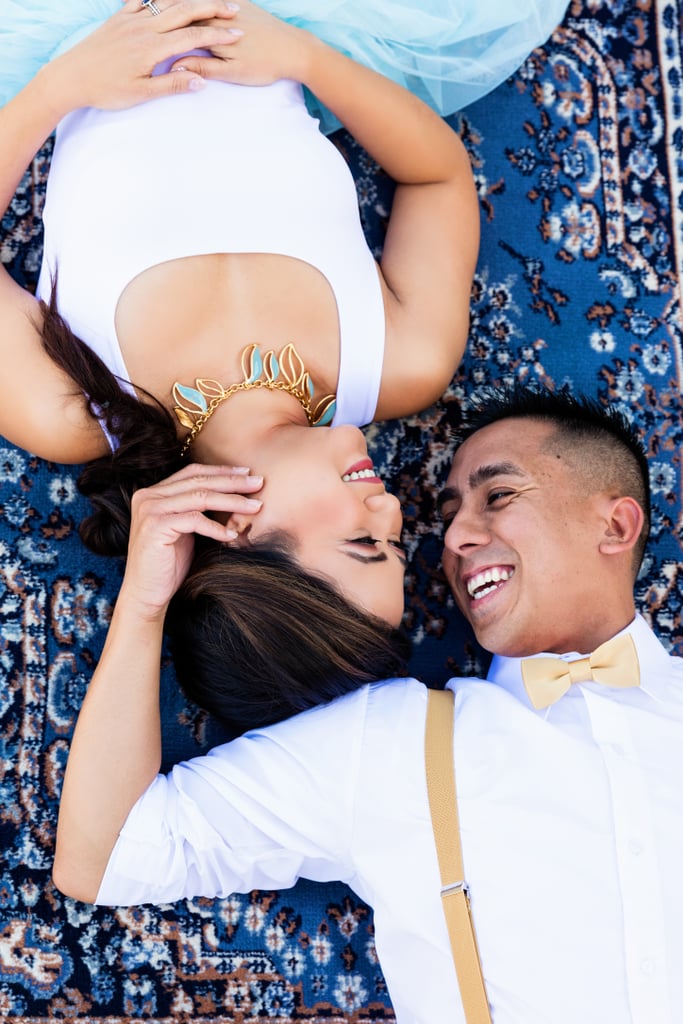 Aladdin-Themed Wedding Anniversary Photo Shoot