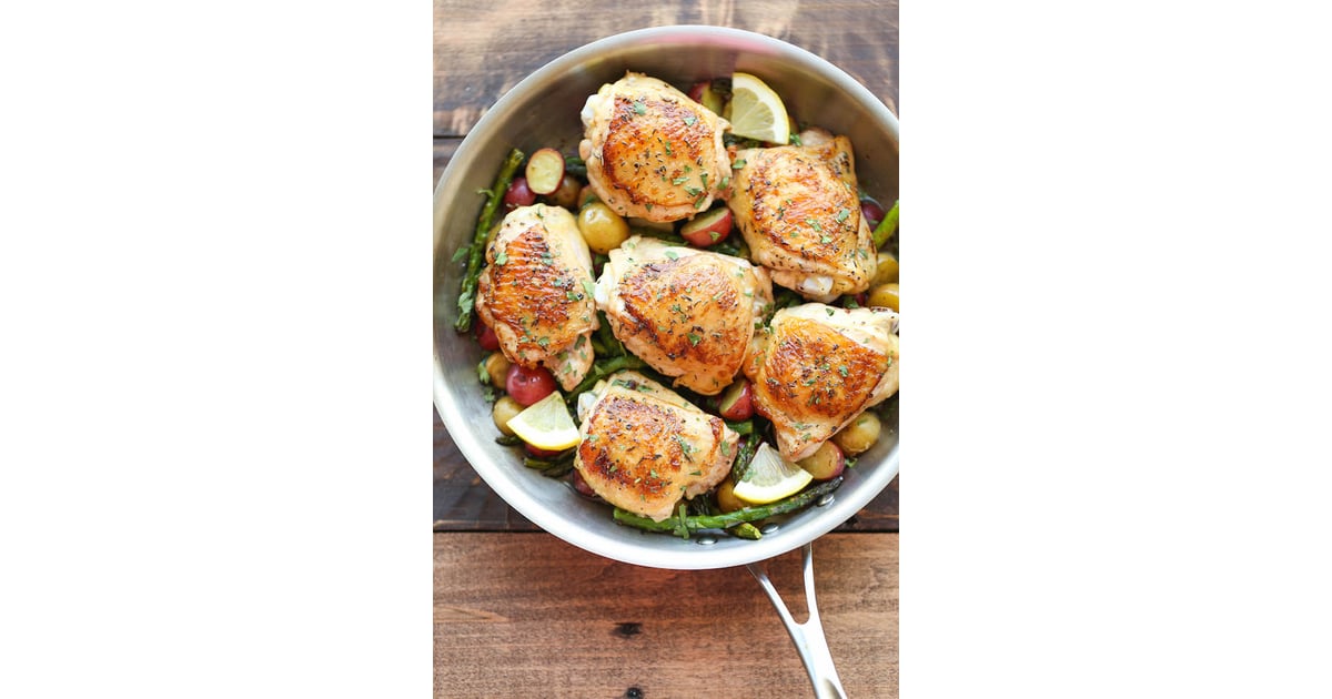Lemon Chicken With Asparagus and Potatoes Spring Asparagus Recipes