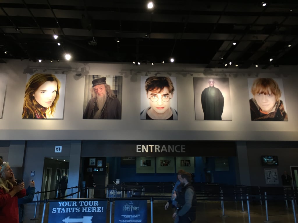 You are greeted with these cast posters on the walls when you first walk in, and it will give you goosebumps.
