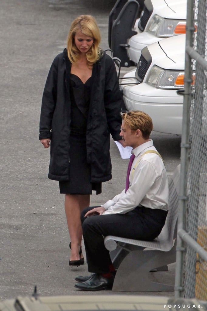 Gwyneth and Johnny looked like they were rehearsing a scene together.