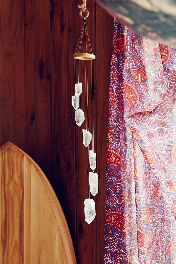 Urban Outfitters White Quartz Crystal Mobile