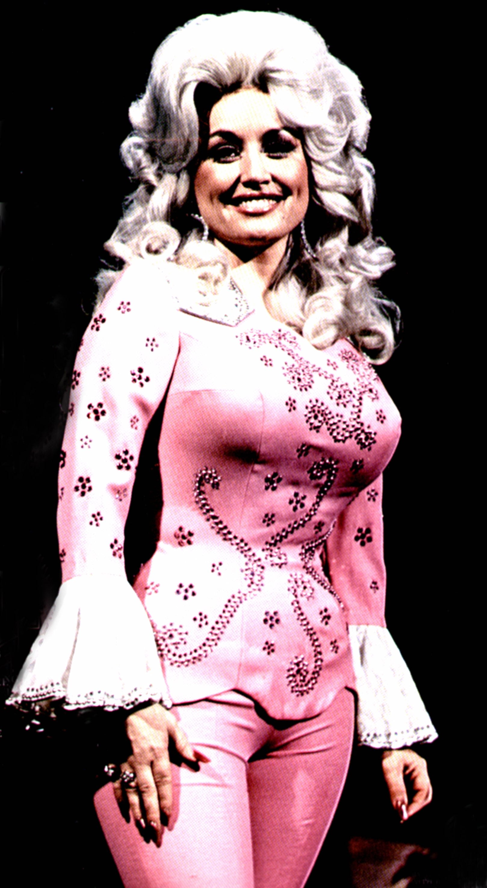 Dolly Parton in 1970s.