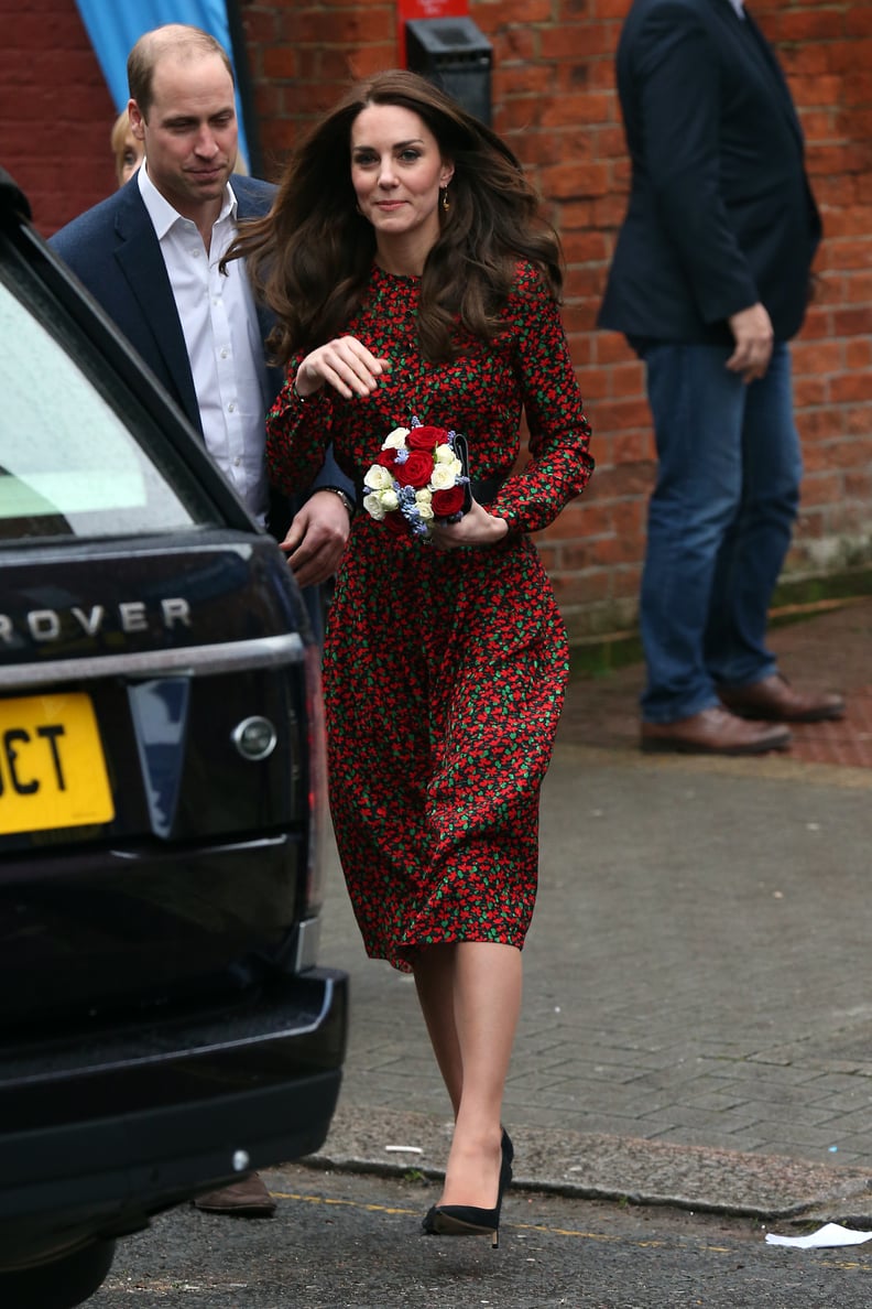 Kate Middleton Vanessa Seward Dress at Christmas Party 2016 | POPSUGAR ...