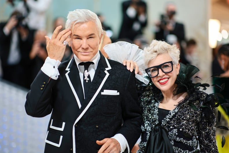 Baz Luhrmann and Catherine Martin at the 2023 Met Gala