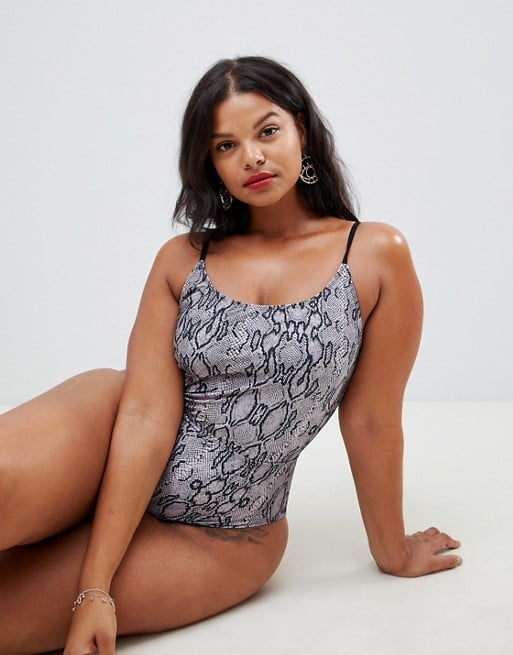 Unique21 Hero Snake-Print Swimsuit