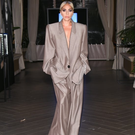 Lady Gaga's Oversize Marc Jacobs Suit October 2018