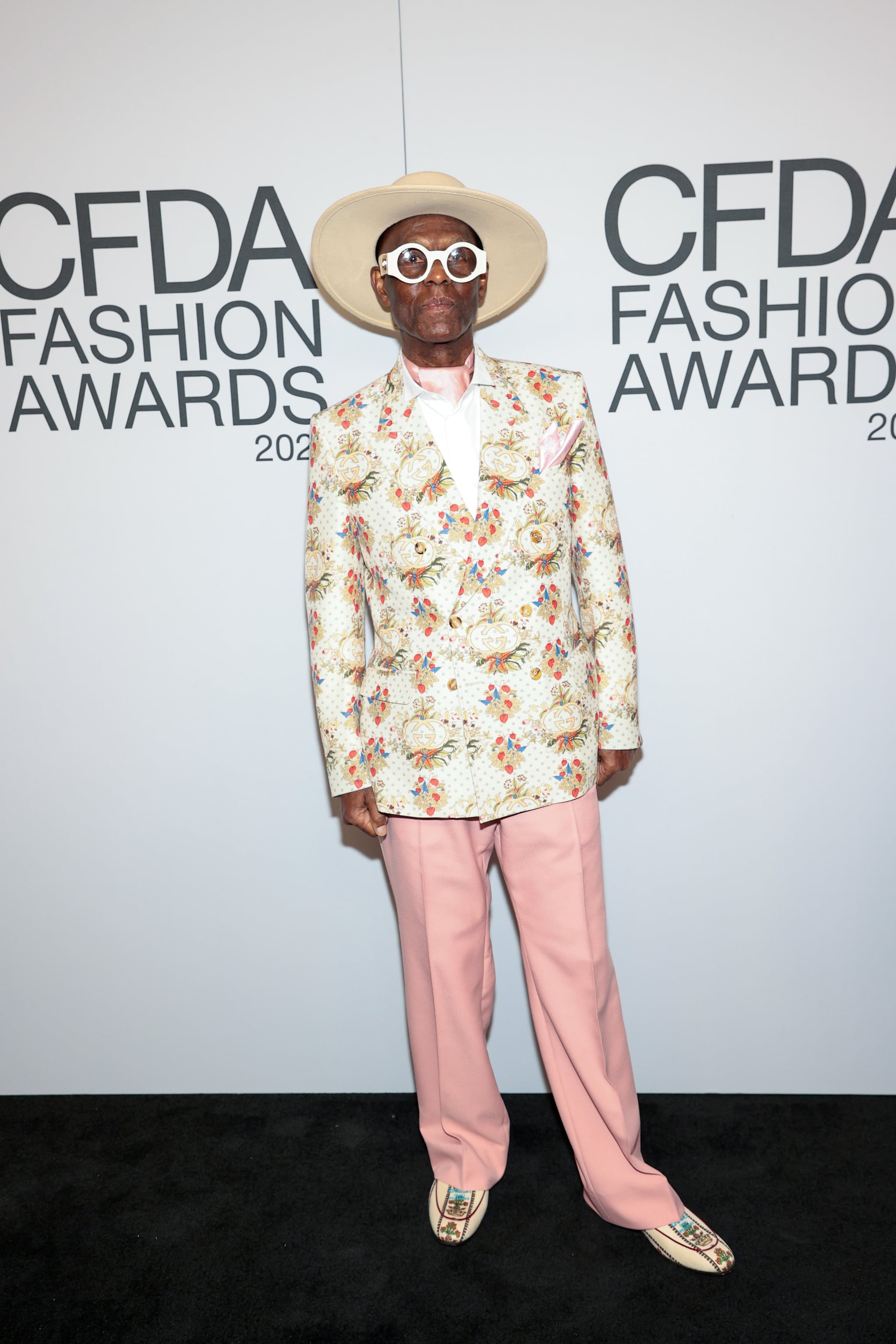 Dapper Dan at the 2021 CFDA Fashion Awards