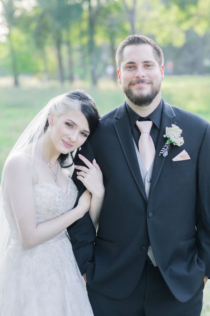 Feminine Pink and Silver Wedding