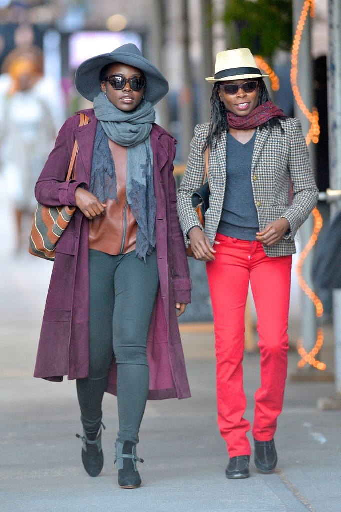 Lupita Nyong'o Walking in NYC With Zainab Jah Pictures