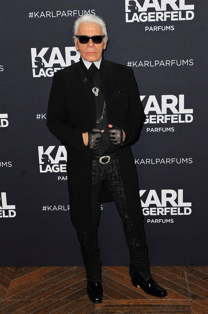 Karl Lagerfeld | Models and Designers at Fashion Parties | March 10 ...