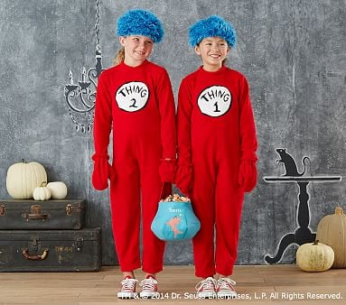 Thing 1 and Thing 2 costumes