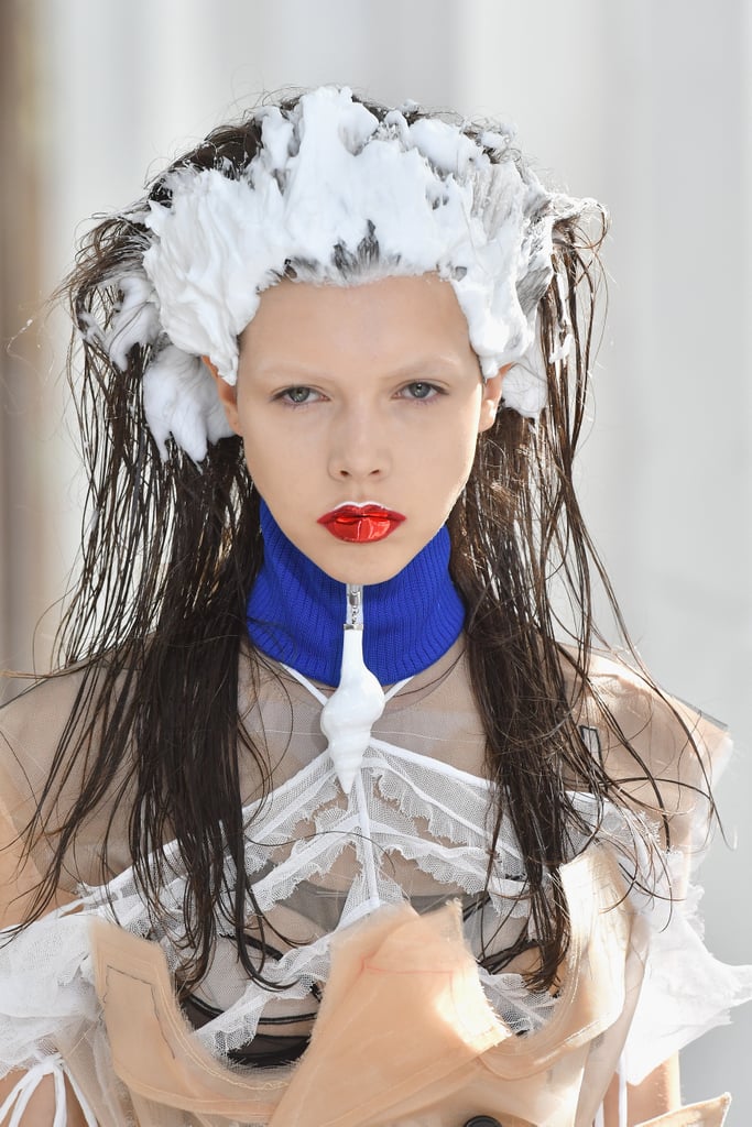 Maison Margiela Hair and Makeup Couture Fashion Week 2017