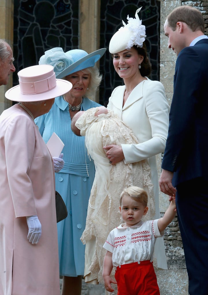 Prince George's Outfit at Princess Charlotte's Christening