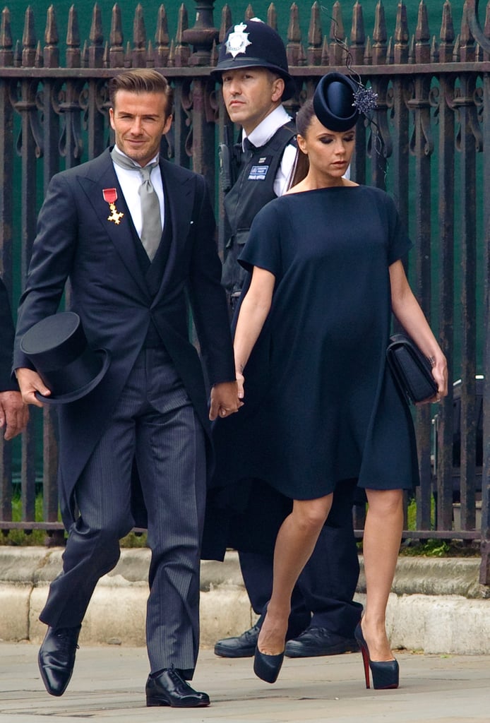 Victoria Beckham's Outfits at the Royal Weddings