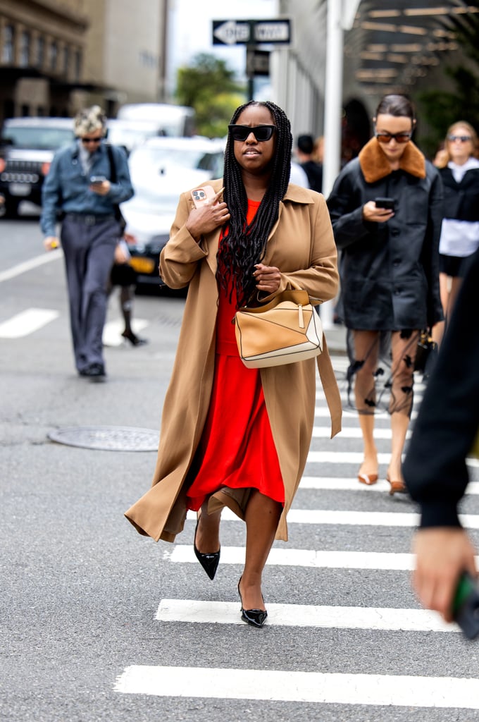 Look Back at NYFW Spring 2025 Street Style Trend: Pop of Red