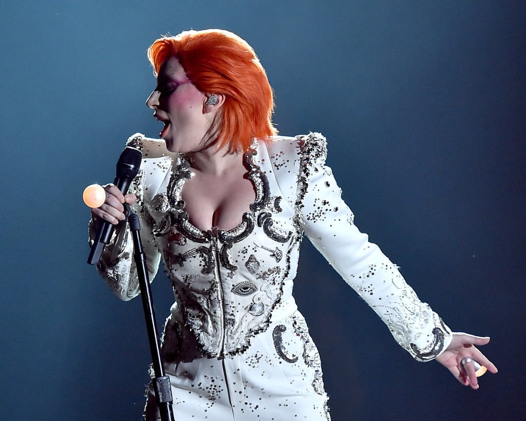 Lady Gaga at the Grammy Awards 2016