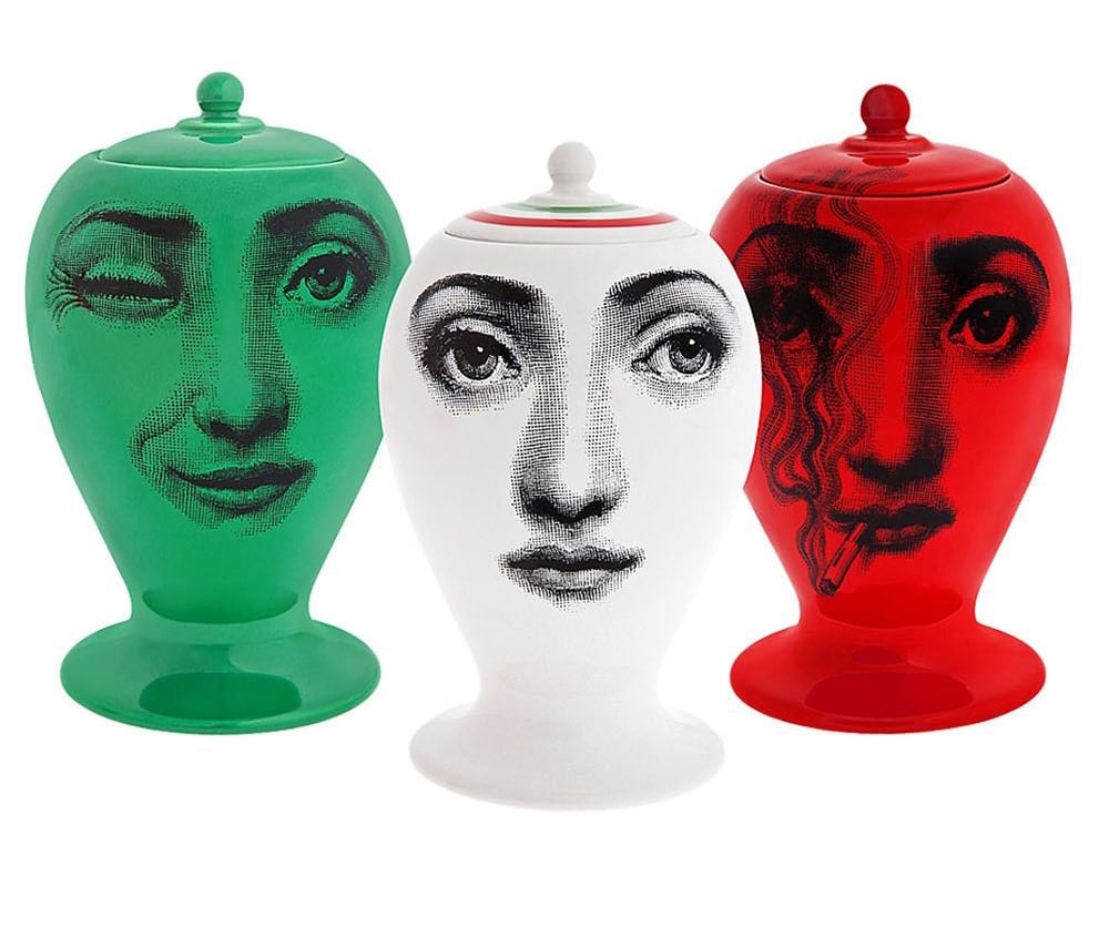 "I'm obsessed with Fornasetti. I find the style incredibly whimsical, playful, and mysterious. I haven't committed to buying one yet, but I will soon! I'm especially eyeing this jar set ($888) for my closet, which will be perfect since my closet was designed to represent what getting dressed daily means to me — i.e. the ultimate form of play."