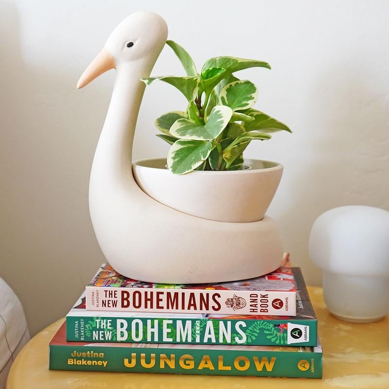 Jungalow Egret Savannah Garden Pot by Justina Blakeney