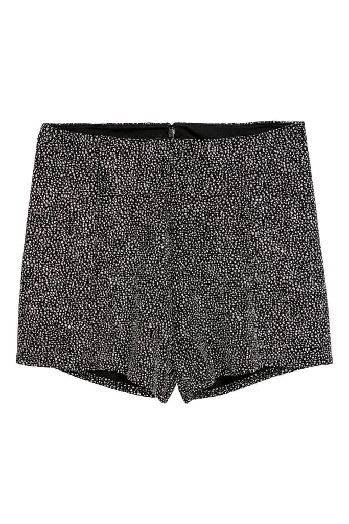 H&M Glittery Shorts