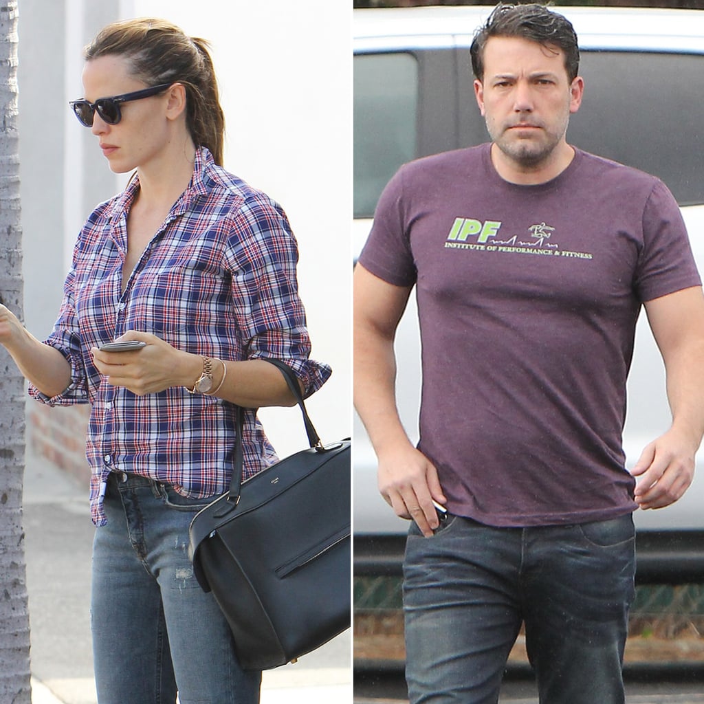 Jennifer Garner and Ben Affleck Running Errands in LA