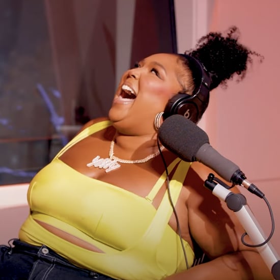 Lizzo Surprised by Coldplay's Chris Martin During Interview