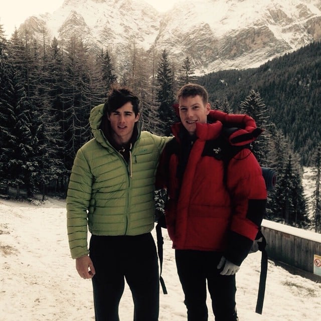 There's something insanely appealing about a guy who can actually pull off a bright green puffer coat.