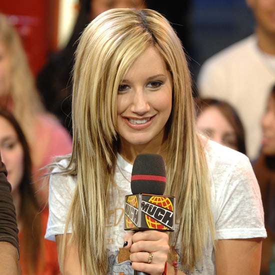 Ashley Tisdale Chunky Highlights Throwback Picture Nostalgia