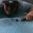 This Slow-Motion Video of a Water Balloon Being Sawed in Half Will Soothe Your Soul