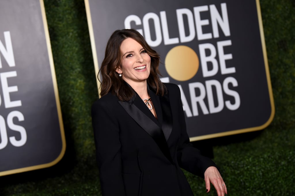 Tina Fey at the 2021 Golden Globes